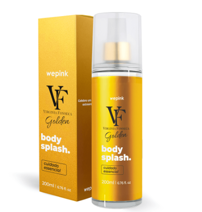 Body Splash VF Golden Desodorante Colônia 200ml