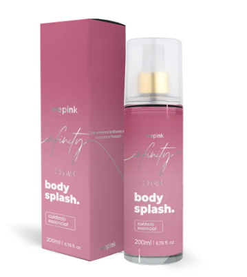 Body Splash Infinity Cosmik Desodorante Colônia 200ml 
