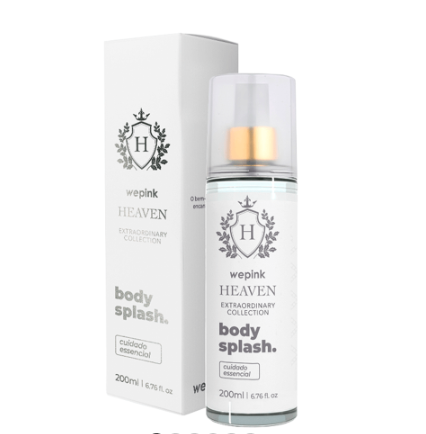 Body Splash Heaven Desodorante Colônia 200ml