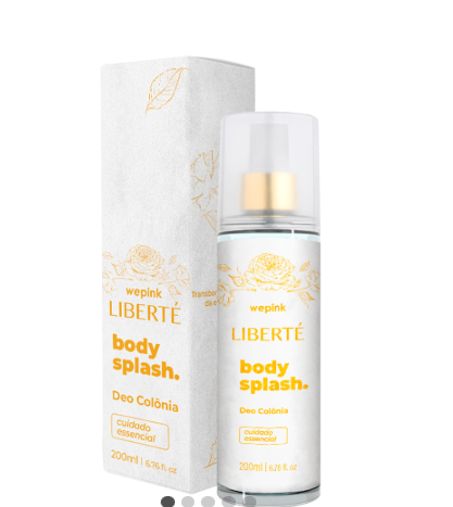 Body Splash Liberté Desodorante Colônia 200ml