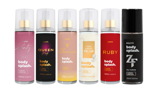 Kit 6 Body Splashes - Wepink