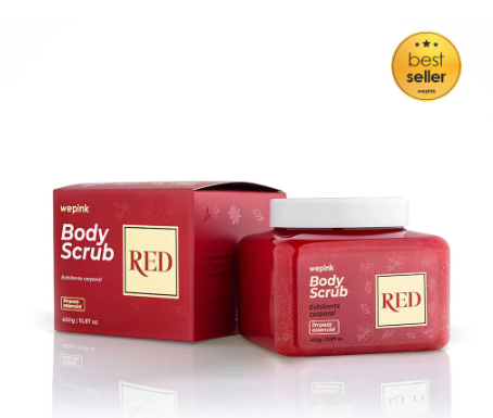 Body Scrub Red Esfoliante Corporal 450gr