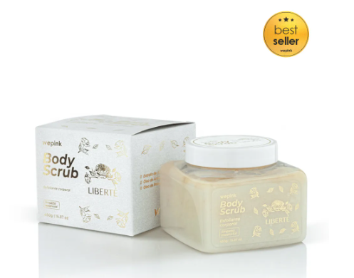 Body Scrub Liberté Esfoliante Corporal 450gr