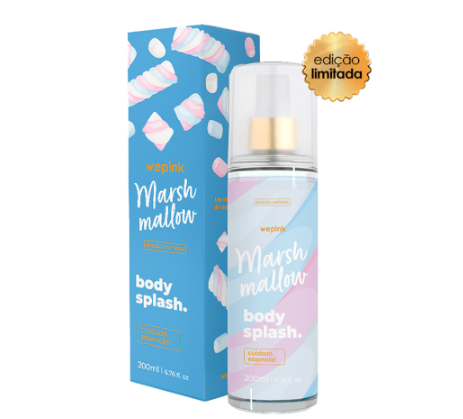 Body Splash Marshmallow Desodorante Colônia 200ml