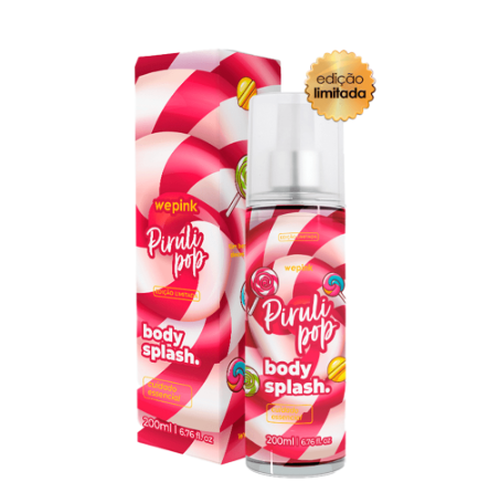Body Splash Pirulipop Desodorante Colônia 200ml